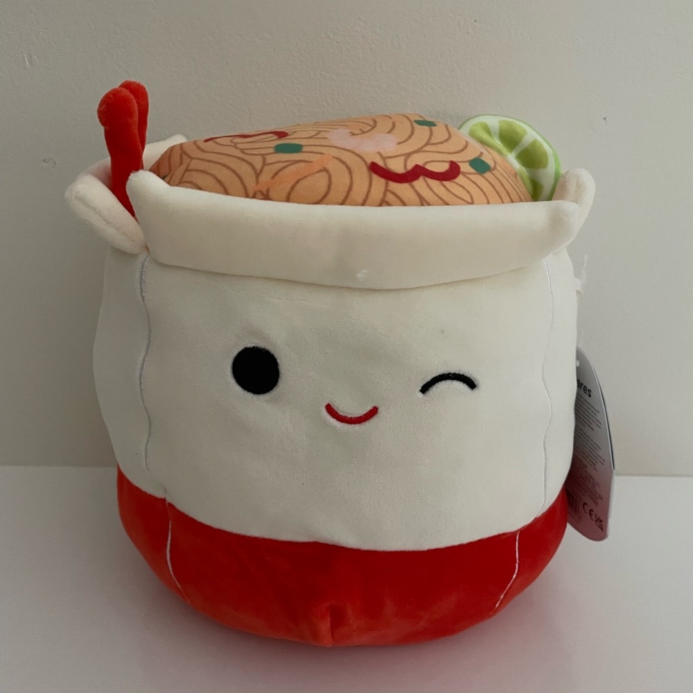 SALE! Squishmallow Daly the Take Out Noodle, 8”, NWT, Perfect Gift - Picture 5 of 5